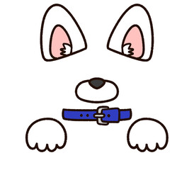 犬に変身パーツセット