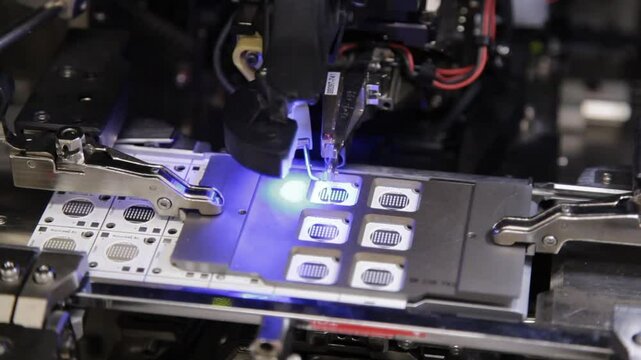 led lighting production process