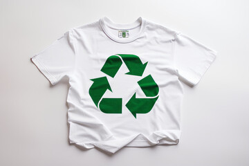 The recycle tshirt. AI Generated