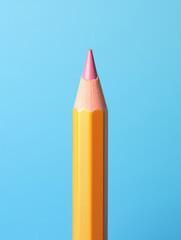 colored pencil close up, vivid pastel, minimalist. AI Generated
