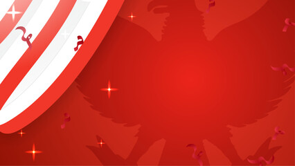 17 august, happy indonesia independence day with variant decoration