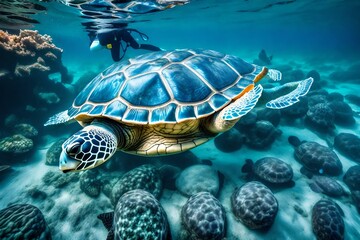turtle on the sea
Created using generative AI tools