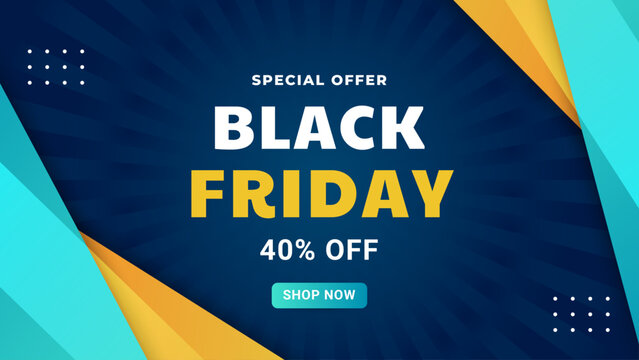 Cool trendy sale stickers for business. Black Friday sale. Geometric elements for a store sale, online promotion or social media posts.