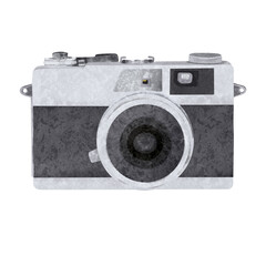 Vintage Film Camera Water color hand paint 