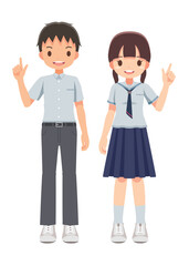 学生のイメージイラスト
