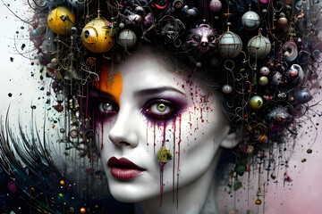 portrait of a woman. Generative AI