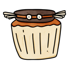 Halloween cupcake idea