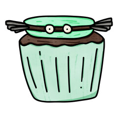 Halloween cupcake idea