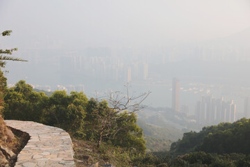 Jan 1 2016 Yuen Tsuen Ancient Trail at hong kong