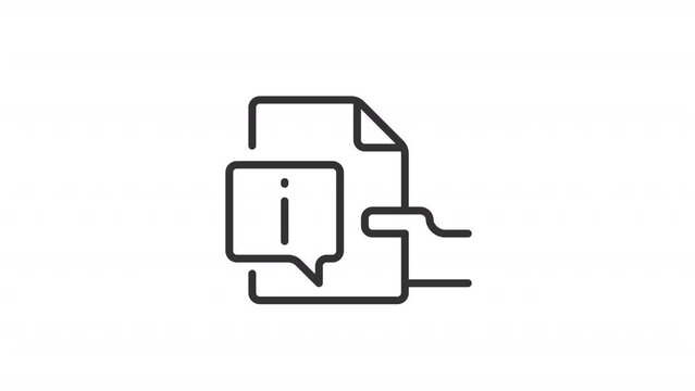 Quick reply pixel perfect linear icon. Customer service. Product information. Help desk. Client support. Corporate service. Thin line illustration. Contour symbol