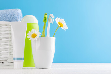 Toothpaste and toothbrushes