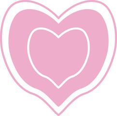 Love cute hand draw vector element