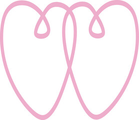 Love cute hand draw vector element