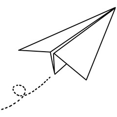 paper plane illustration © NK Design Studio
