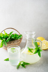 Mint lemonade