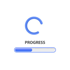 3d software update progress icon. Download and install a new version of the system.