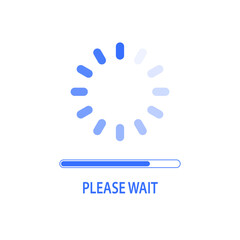 Software update. Download icon and program update, device application.