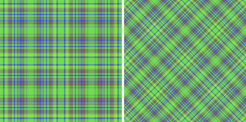 Tartan fabric vector of check plaid texture with a textile seamless pattern background.
