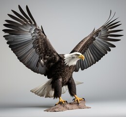 Obraz premium eagle in flight Generative AI