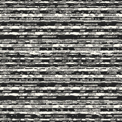 Monochrome Artificial Textured Striped Pattern