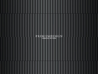 Black abstract background design. Modern wavy lines pattern (guilloche curves) in monochrome colors. Premium line texture for banners, business backgrounds. Dark horizontal vector template.