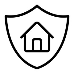 home insurance line icon