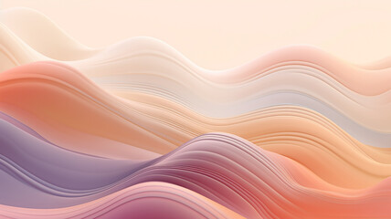 Fototapeta premium abstract light background in pastel colors. Generative AI