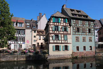 half-timbered houses at the 