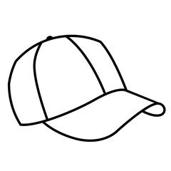 cap icon on white background
