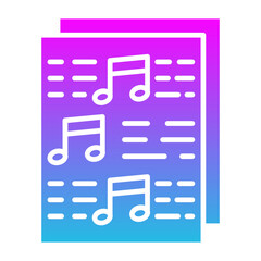 Music score Icon