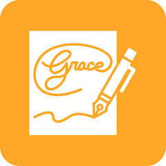 Caligraphy Icon