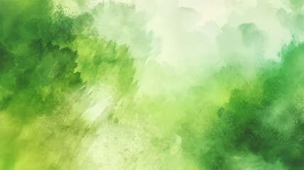 Fototapeta na wymiar abstract watercolor green background summer spring energy freshness. Generative AI