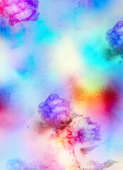 Fototapeta premium abstract background watercolor wallpaper pattern