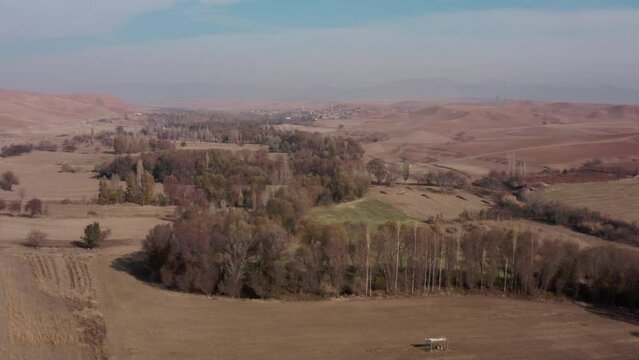 panorama of the nemrut mountain