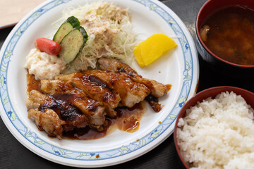 美味しい照り焼き定食