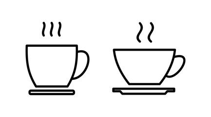 Cup coffee icon vector. coffee cup icon. mug