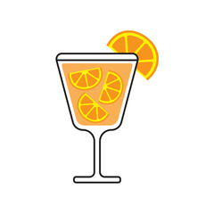 glass of orange juice