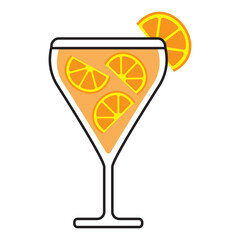 glass of orange juice