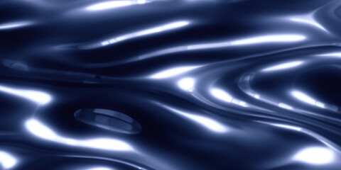Fototapeta premium Futuristic abstract background with shimmering highlights. Luxurious and elegant background. Modern minimal background. AI generative.