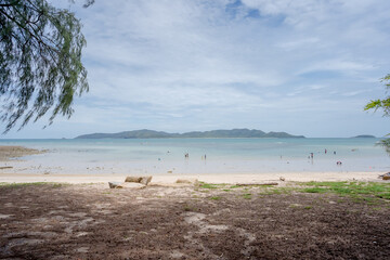 ฺBeach in thailand very beautiful and natural For relaxation in every festival.