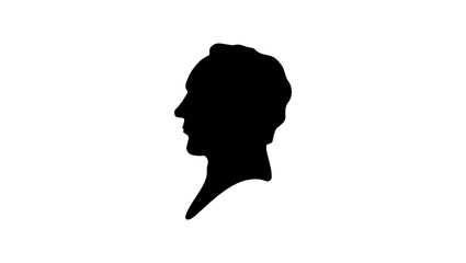 Charles Babbage silhouette