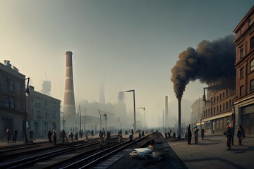 smoke from the chimney. Generative AI