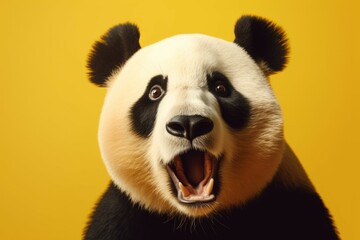 Panda animal bear. Generate Ai