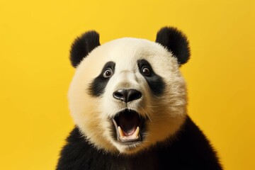 Obraz premium Panda animal. Generate Ai