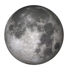 Full Moon "Elements of this image furnished by NASA ", png isolated background, transparent backdrop