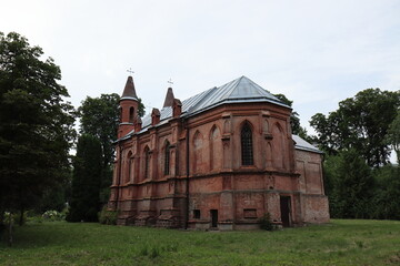 Church of the Assumption of the Virgin Mary - a Catholic church in the city of Skidel, Belarus