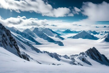 Aerial view of a lone sailboat peacefully drifting through the crystal-clear waters of a secluded lagoon, embraced by the majestic jungle-covered mountain of Bora Bora. Ai generated