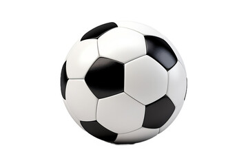 Fototapeta premium soccer ball isolated on white background