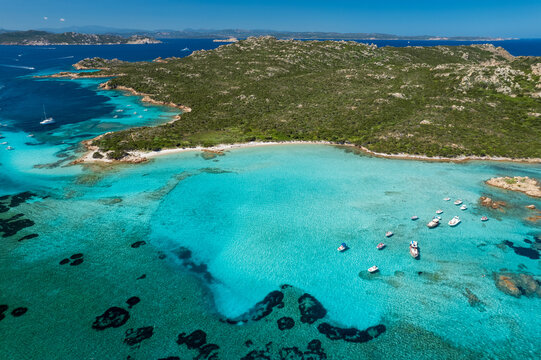 Italia, Sardegna: Piscine di Budelli, Arcipelago della Maddalena