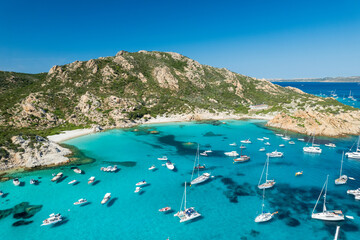 Italia, Sardegna: Isola di Spargi, Cala Corsara. Arcipelago della Maddalena